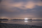 Senftenberger See im Nebel
